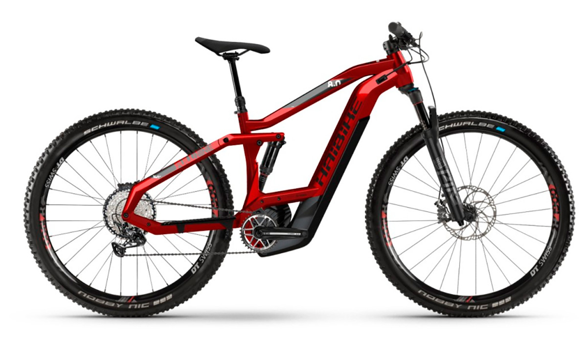 Фотографія Електровелосипед Haibike SDURO FullNine 8.0 i625Wh, 29" (2020) 2020 Червоно-чорний